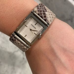 Fossil Snakeskin Watch